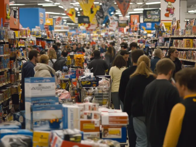 Black Friday frenzy